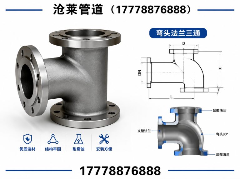 泊头市弯头法兰三通展示图